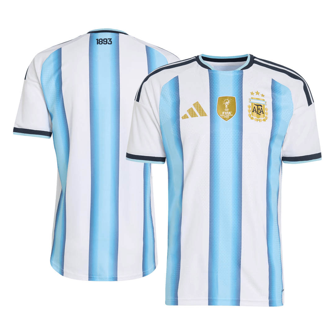 Maillot Domicile Argentine - Coupe du Monde 2026 Bleu&Blanc Joueur