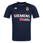 Maillot Rétro Real Madrid Extérieur 2003/04 Bleu Marine