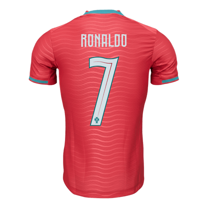Maillot Domicile RONALDO #7 Portugal - Coupe du Monde 2026 Rouge Joueur