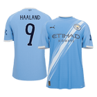 HAALAND #9 Manchester City Domicile Maillot - Coupe du Monde 2025/26 Bleu - Super