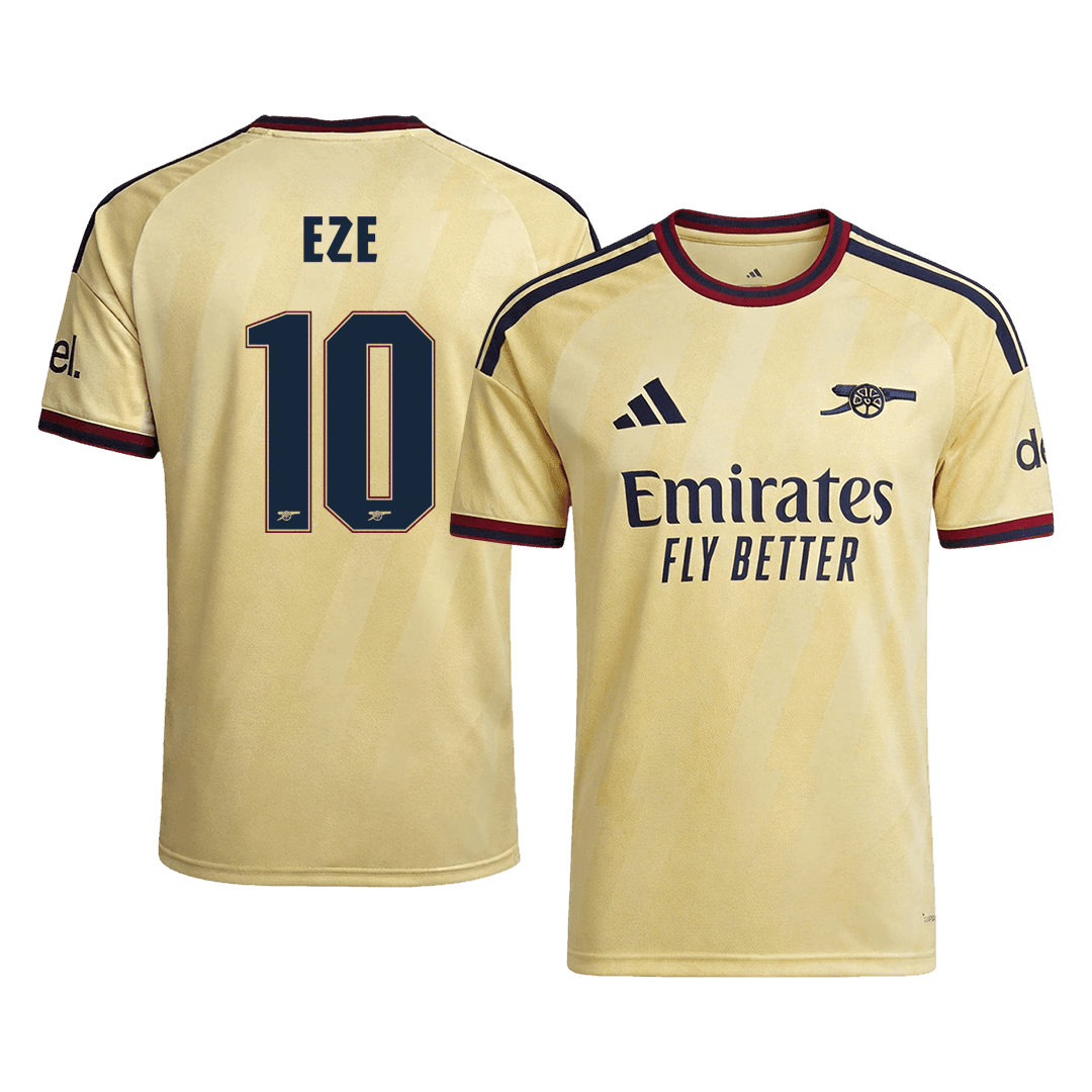EZE #10 Arsenal Third Maillot 2026/27 Jaune - UCL