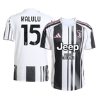 KALULU #15 Juventus Domicile Maillot 2025/26 Noir&Blanc Joueur
