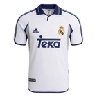 Maillot Rétro Real Madrid Domicile 2000/01 Blanc