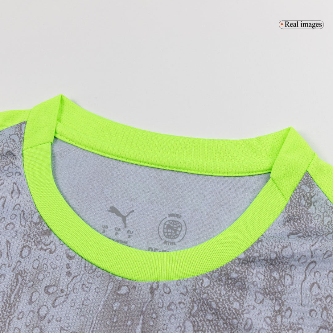 Manchester City Troisième Maillot Kit 2025/26 Gris