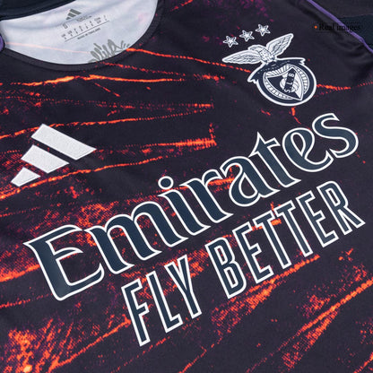 Benfica Fourth Away Maillot 2025/26 Bleu marine