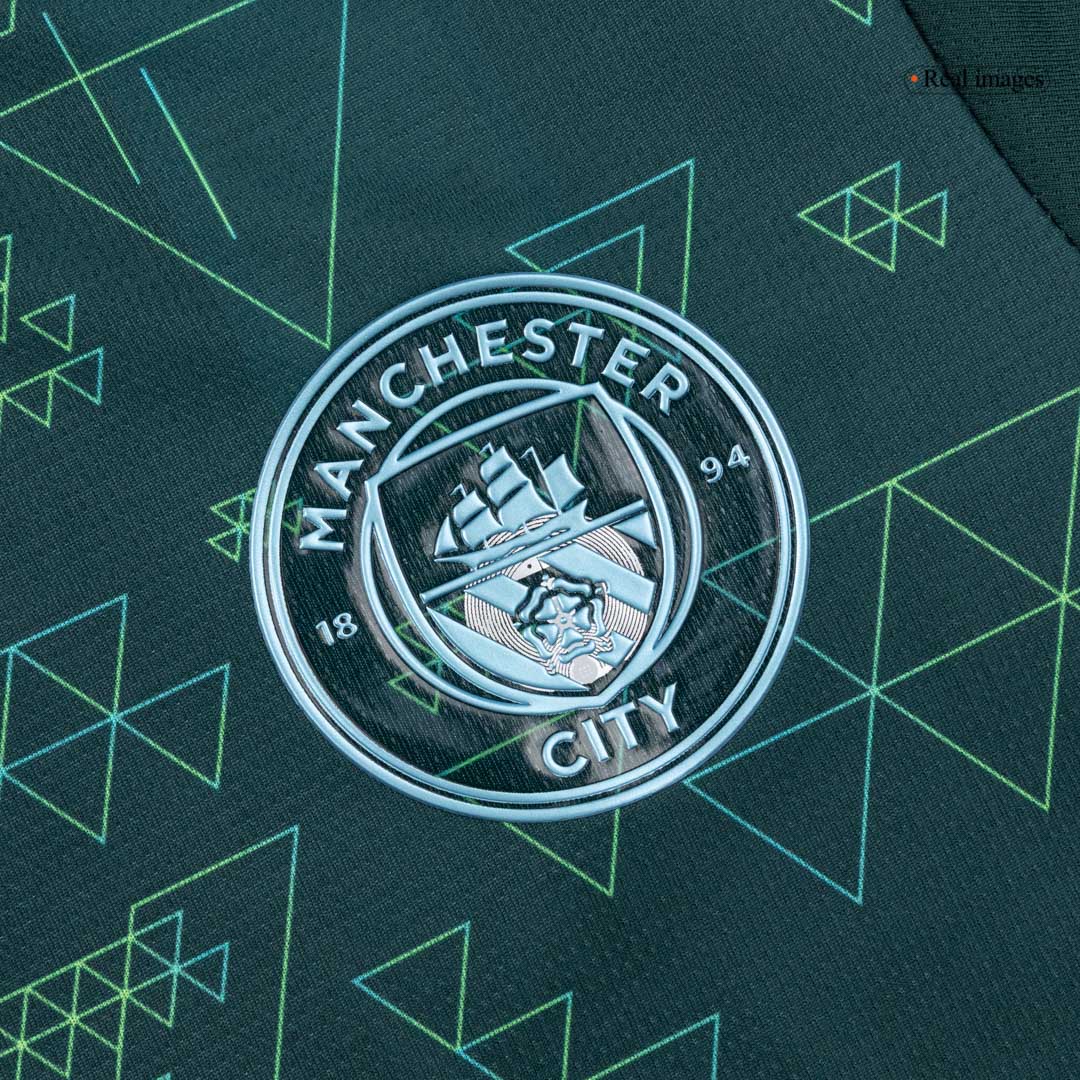 Maillot extérieur de Manchester City 2025/26 - Vert