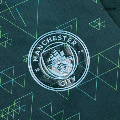 Maillot extérieur de Manchester City 2025/26 - Vert