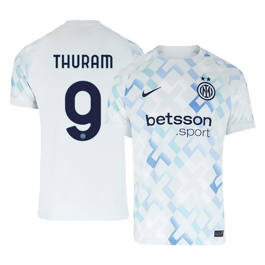 THURAM #9 Inter Milan Maillot Extérieur 2025/26