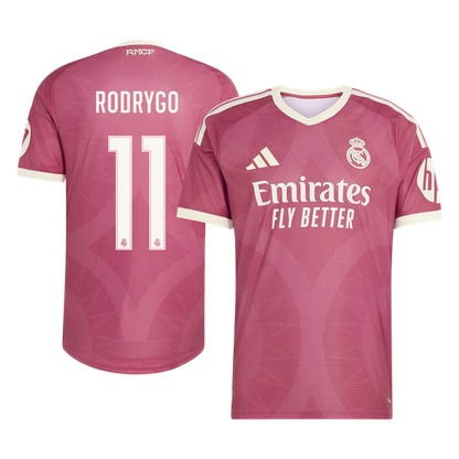 RODRYGO #11 Real Madrid Third Maillot 2026/27 Rose Joueur