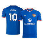 CUNHA #10 Manchester United Extérieur Maillot 2026/27 Bleu