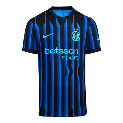 LAUTARO #10 Inter Milan Domicile Maillot 2025/26 Bleu&Noir Joueur