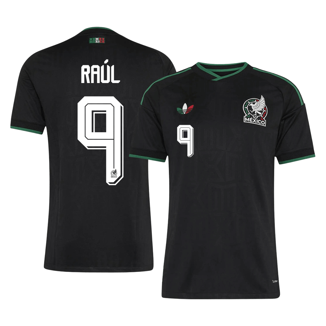 RAÚL #9 Mexique Troisième Maillot - Coupe du Monde 2026 Noir Joueur