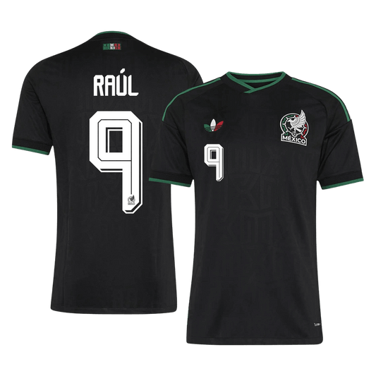 RAÚL #9 Mexique Troisième Maillot - Coupe du Monde 2026 Noir Joueur
