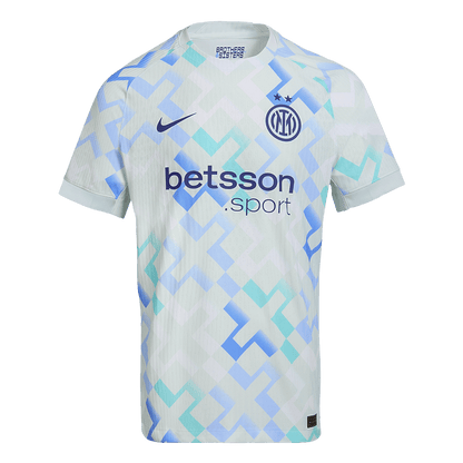 DUMFRIES #2 Inter Milan Maillot Extérieur 2025/26 Bleu Joueur