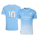 CHERKI #10 Manchester City Domicile Maillot 2026/27 Bleu Joueur