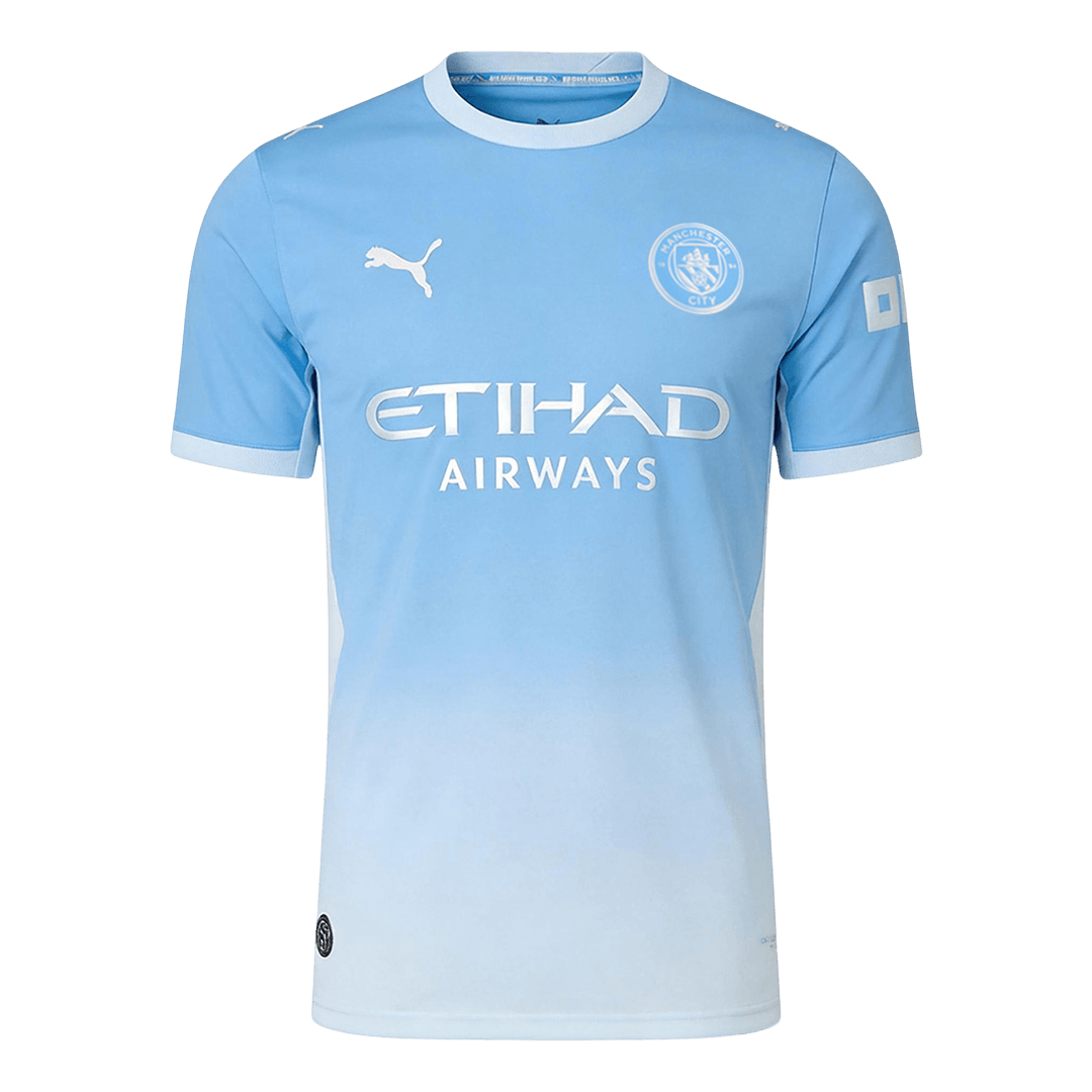 HAALAND #9 Manchester City Domicile Maillot 2026/27 Bleu Joueur - UCL