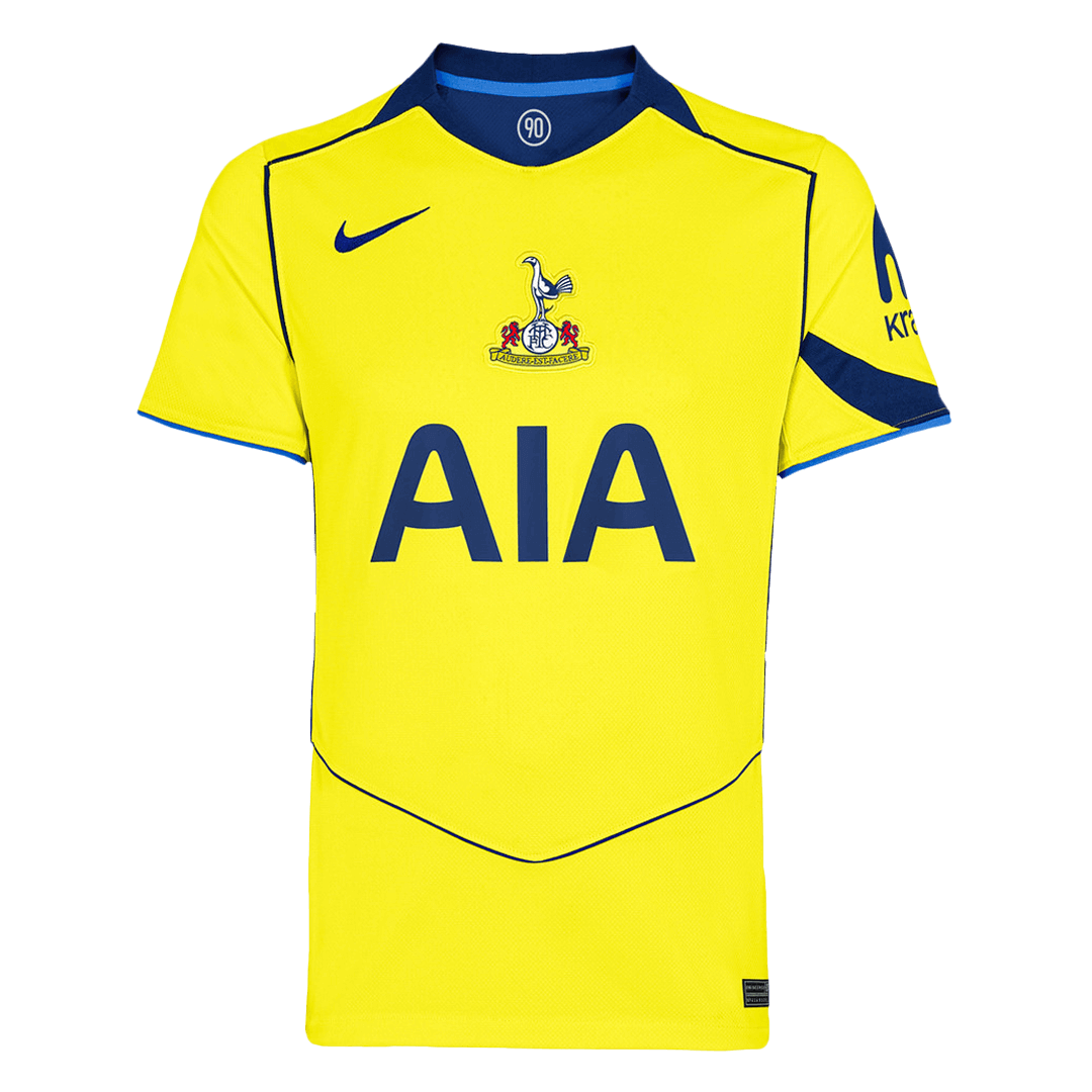 Maillot Domicile Tottenham Hotspur 2025/26 Jaune