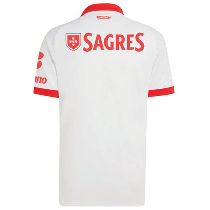 Benfica Extérieur Maillot 2026/27 Blanc Joueur