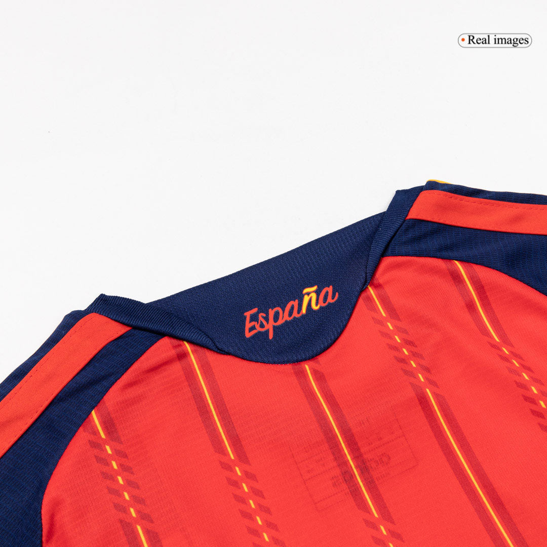 Espagne Domicile Maillot Kit - Coupe du Monde 2026 Enfant Rouge