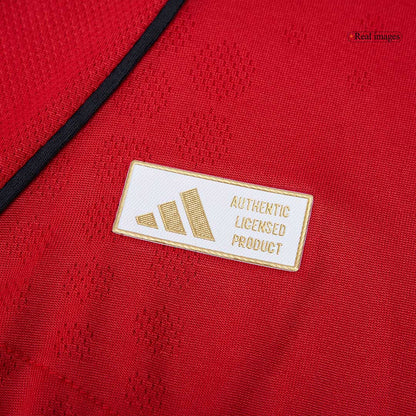 Manchester United Domicile Maillot 2025/26 Rouge Joueur