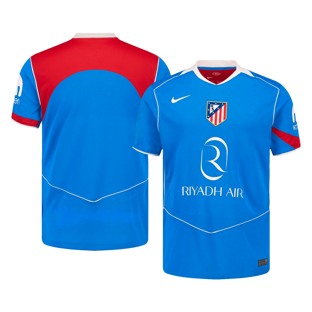 Maillot Troisième Kit Atletico Madrid 2025/26 Bleu