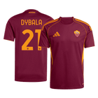 DYBALA #21 Maillot Domicile Roma 2025/26 Rouge