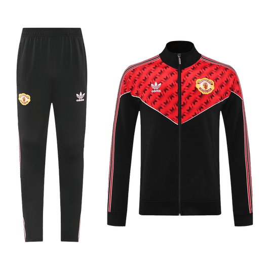 Manchester United Kit de football Veste 2025/26 Rouge&Noir