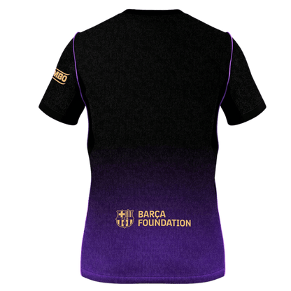 Barcelona Extérieur Maillot 2026/27 Black/Purple Joueur