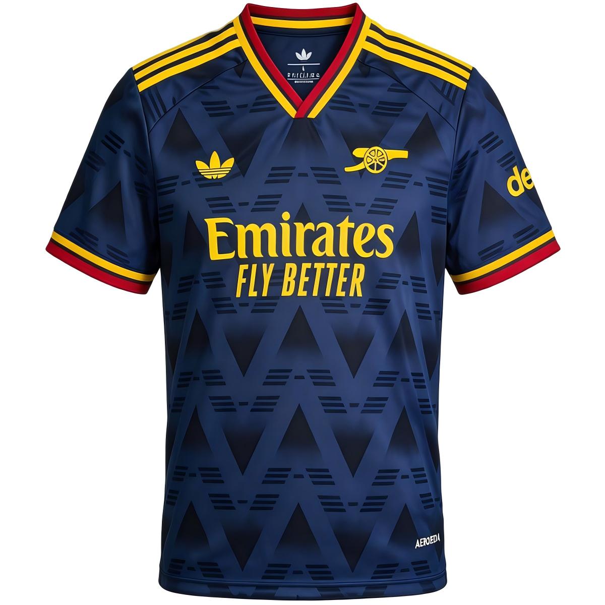 SAKA #7 Arsenal Extérieur Maillot 2026/27 Bleu marine