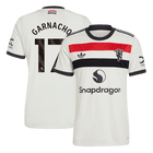 GARNACHO #17 Manchester United Troisième Maillot 2024/25 Blanc