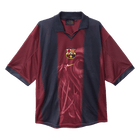 Retro Barcelona Domicile Maillot 2000/01 Rouge&Bleu