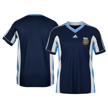 Maillot extérieur rétro Argentine 1998 Bleu marine