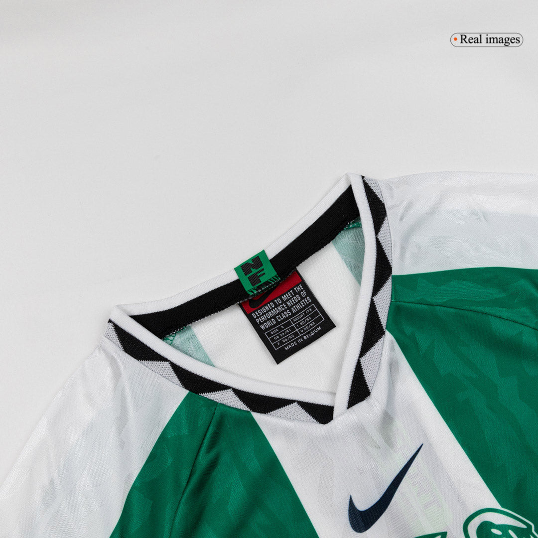 Retro Nigeria Domicile Maillot 1996 Green&White