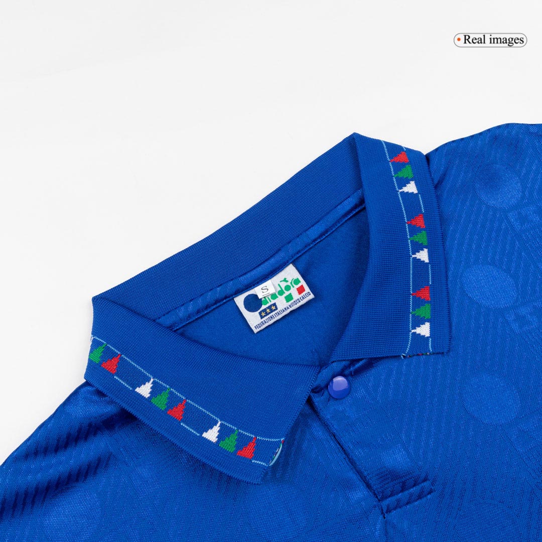 Retro Italie Domicile Maillot 1994 Bleu