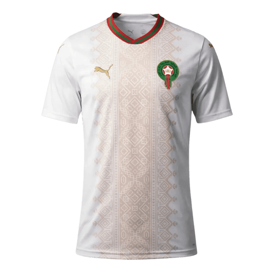 Maillot Extérieur Maroc - Coupe du Monde 2026 Blanc