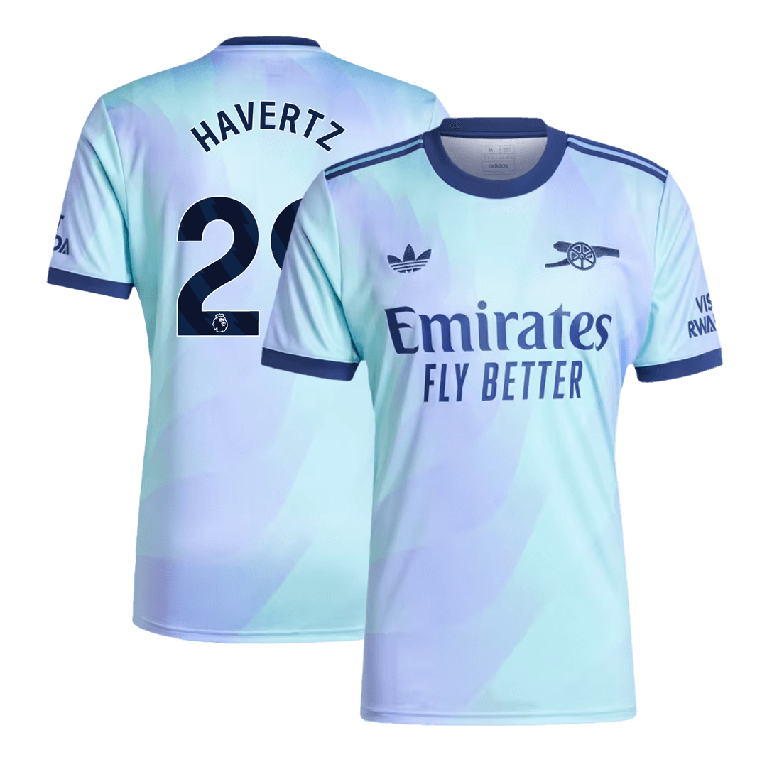 HAVERTZ #29 Arsenal Third Maillot 2024/25 Purple&Blue