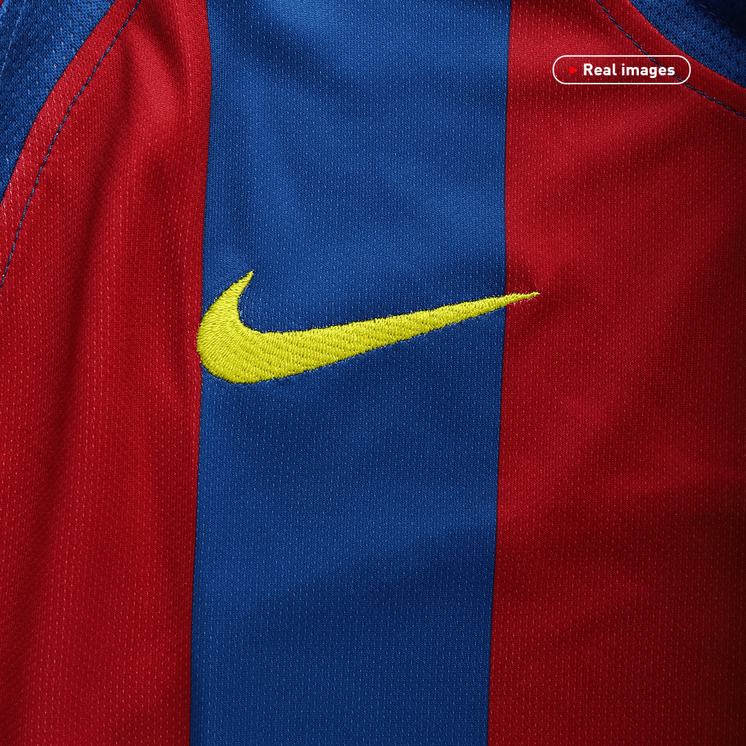 Retro MESSI #30 Barcelona Domicile Maillot 2005/06 - UCL