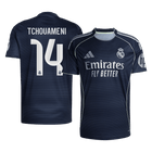 TCHOUAMENI #14 Real Madrid Extérieur Maillot 2025/26 Bleu marine - Super