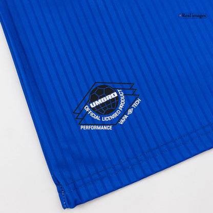 Maillot rétro domicile Manchester United 1996/97 bleu