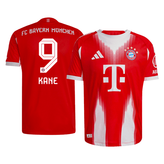 KANE #9 Bayern Munich Domicile Maillot 2025/26 Rouge Joueur