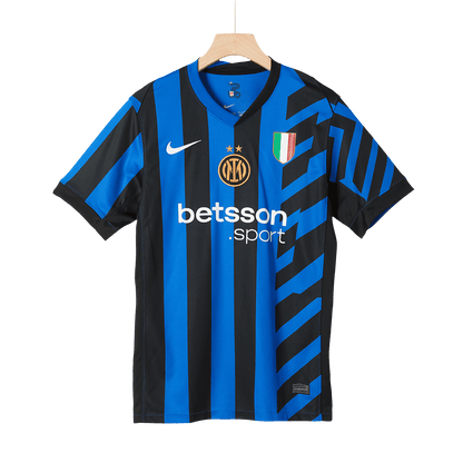 Inter Milan Maillot Domicile 2024/25 Noir et Bleu