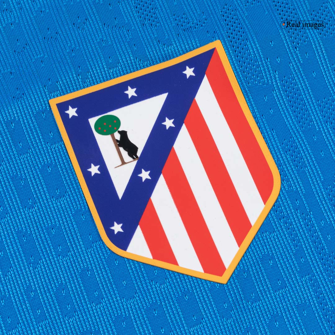 SØRLOTH #9 Atletico Madrid Troisième Maillot 2025/26 Bleu Joueur