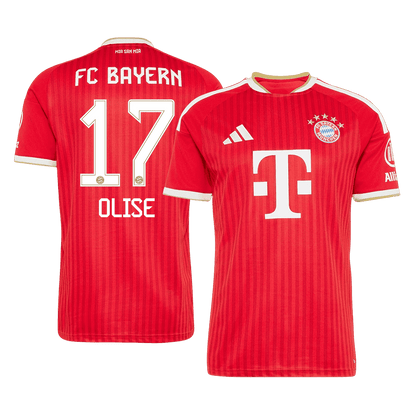 OLISE #17 Bayern Munich Domicile Maillot 2026/27 Rouge