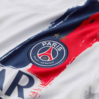 Champions of Europe #26 PSG Extérieur Maillot 2024/26 Blanc - CHAMPIONS OF EUROPE