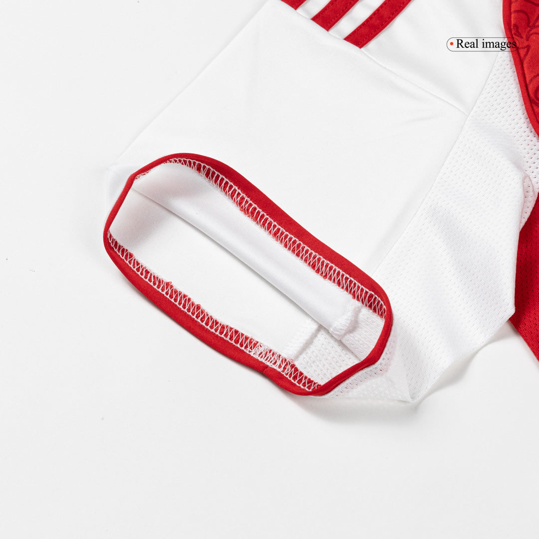 SAKA #7 Arsenal Domicile Maillot 2025/26 Rouge - Super