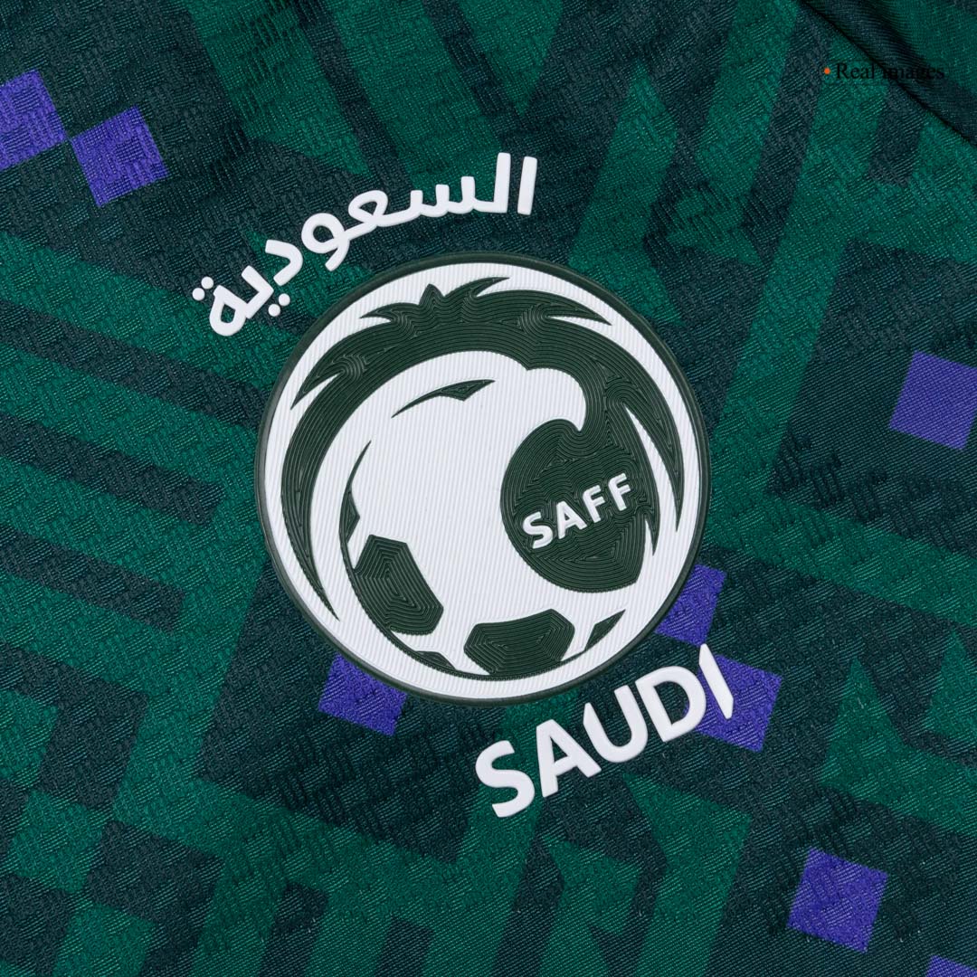 Saudi Arabia Home Jersey - World Cup 2026 Green Player