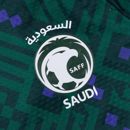 Saudi Arabia Home Jersey - World Cup 2026 Green Player