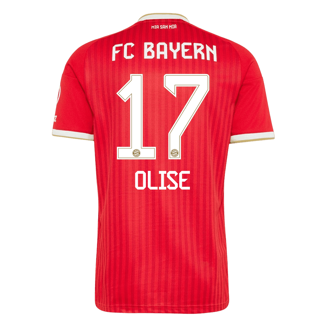 OLISE #17 Bayern Munich Domicile Maillot 2026/27 Rouge