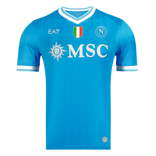 Maillot Domicile Napoli 2025/26 Bleu Joueur