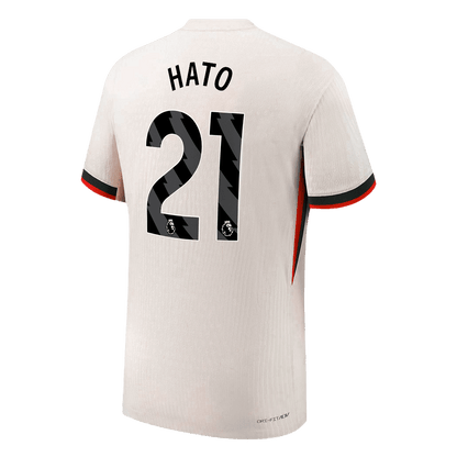 HATO #21 Maillot Extérieur Chelsea 2025/26 Blanc Joueur